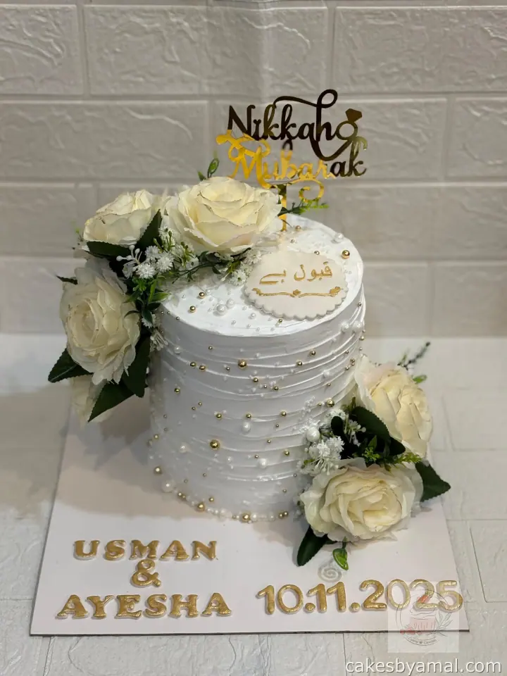 Custom cake by Cakes by Amal selected for 02